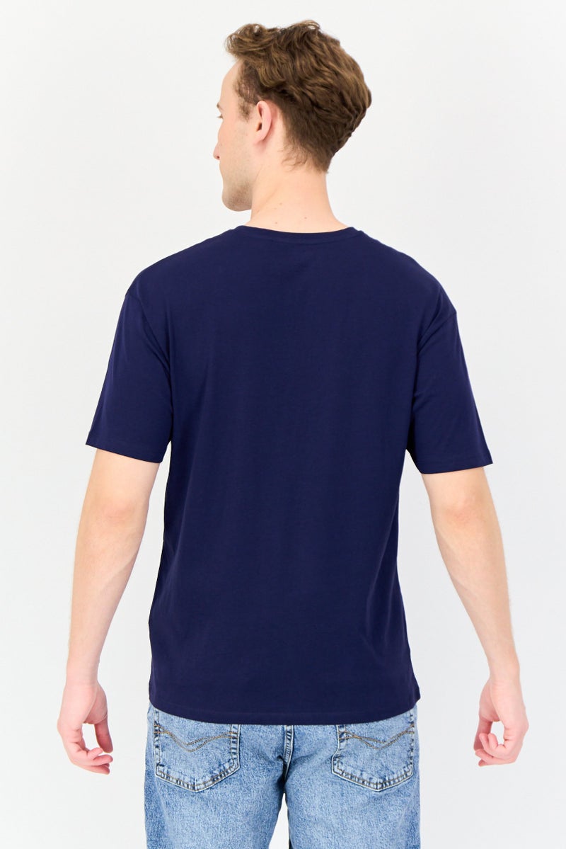 English Laundry Men 2 Pack V Neck Short Sleeves Solid T-Shirts, Multicolor - Image 3