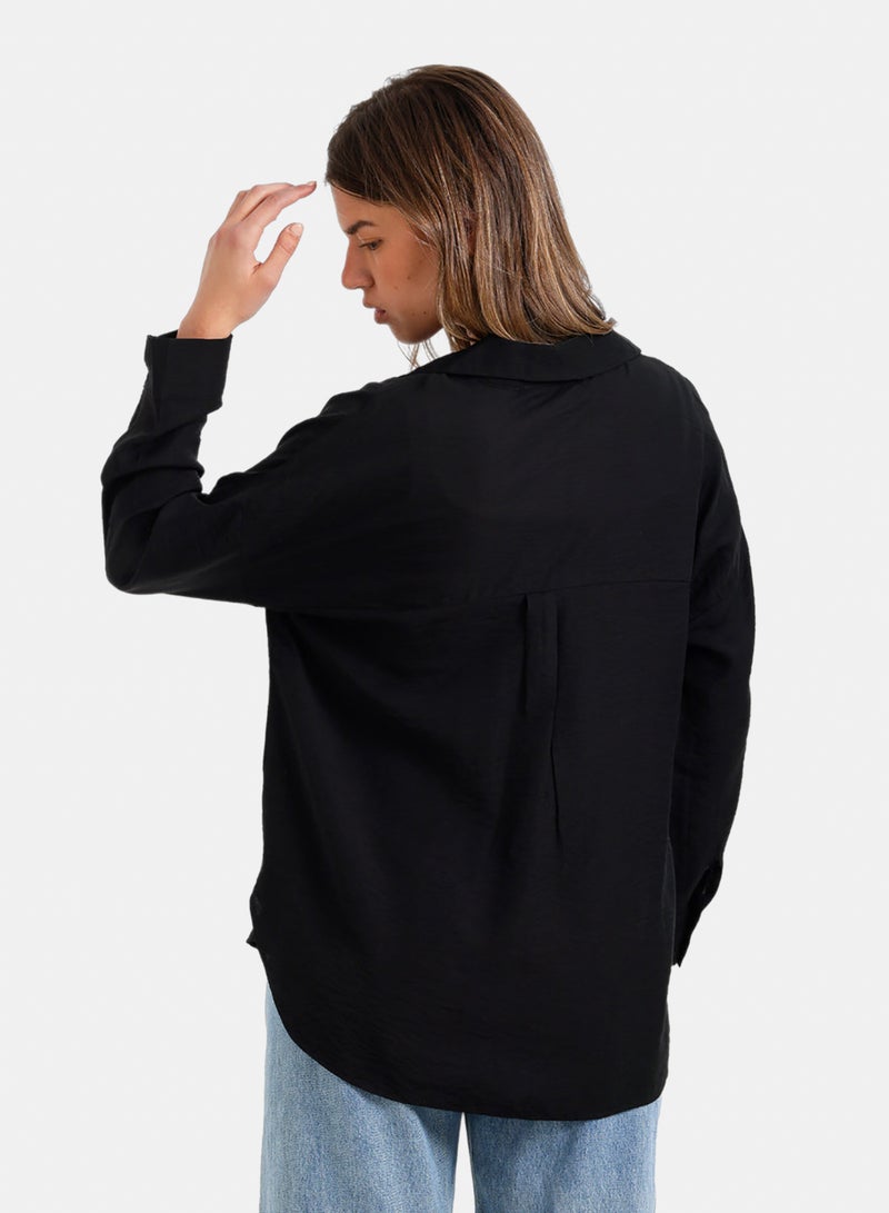 Carina Relaxed High-Low Blouse - Image 4