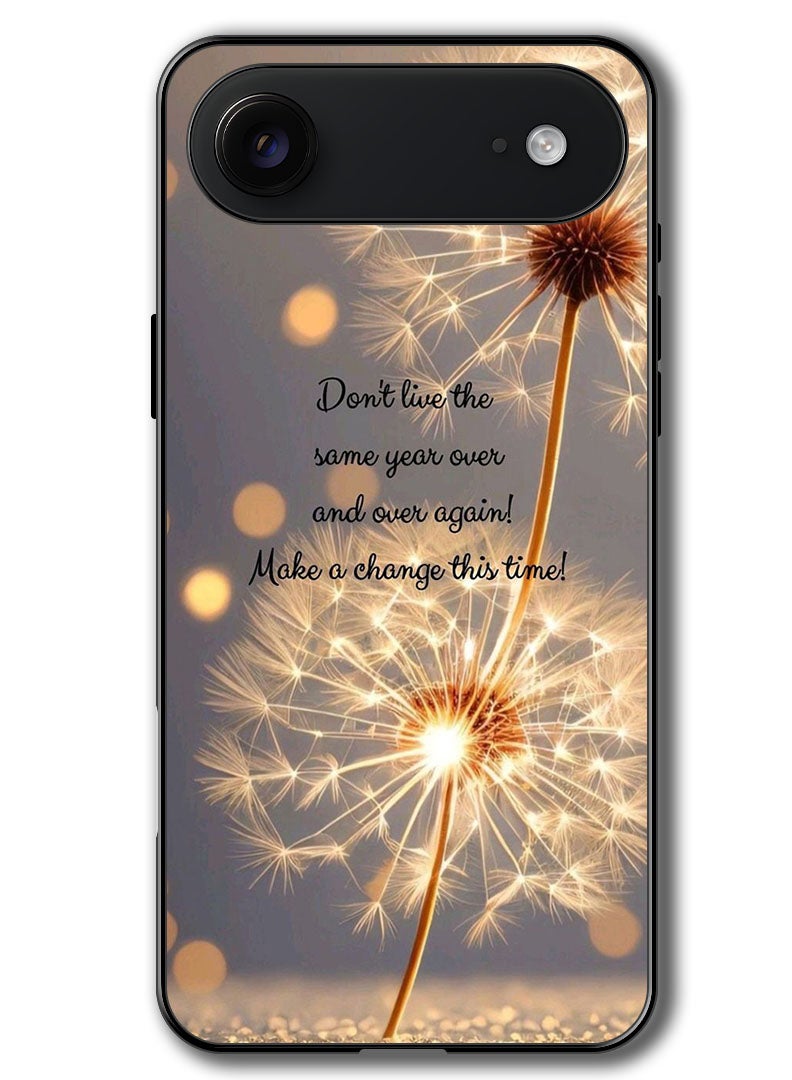 Theodor Case Compatible with Apple iPhone 17 Air 6.5 Inch Protection Shockproof Bumper Cover Make a change - Image 1