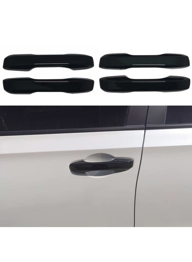 Kolya Glossy Black Exterior Door Handle Cover Trim for Honda Civic 11th Gen Sedan Hatchback LX EX EX-L Sport Touring Si Typer R 2022 - Image 1