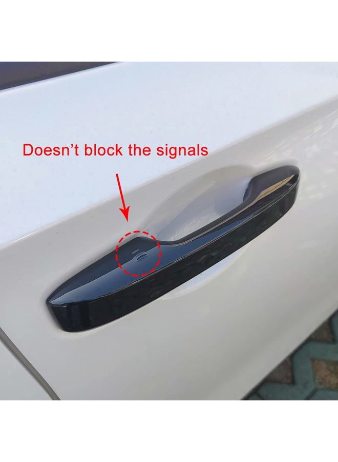 Kolya Glossy Black Exterior Door Handle Cover Trim for Honda Civic 11th Gen Sedan Hatchback LX EX EX-L Sport Touring Si Typer R 2022 - Image 4