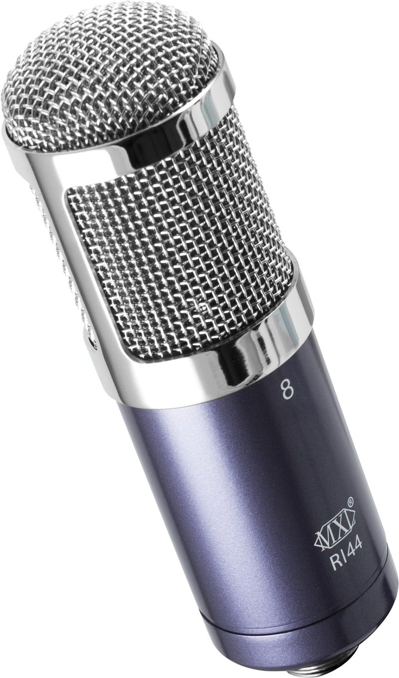 MXL R144 Multi-Purpose Ribbon Microphone with Shockmount, Purple (MXL R144) - Image 4