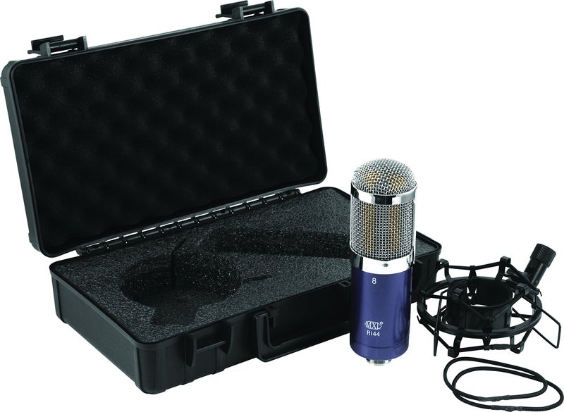 MXL R144 Multi-Purpose Ribbon Microphone with Shockmount, Purple (MXL R144) - Image 3