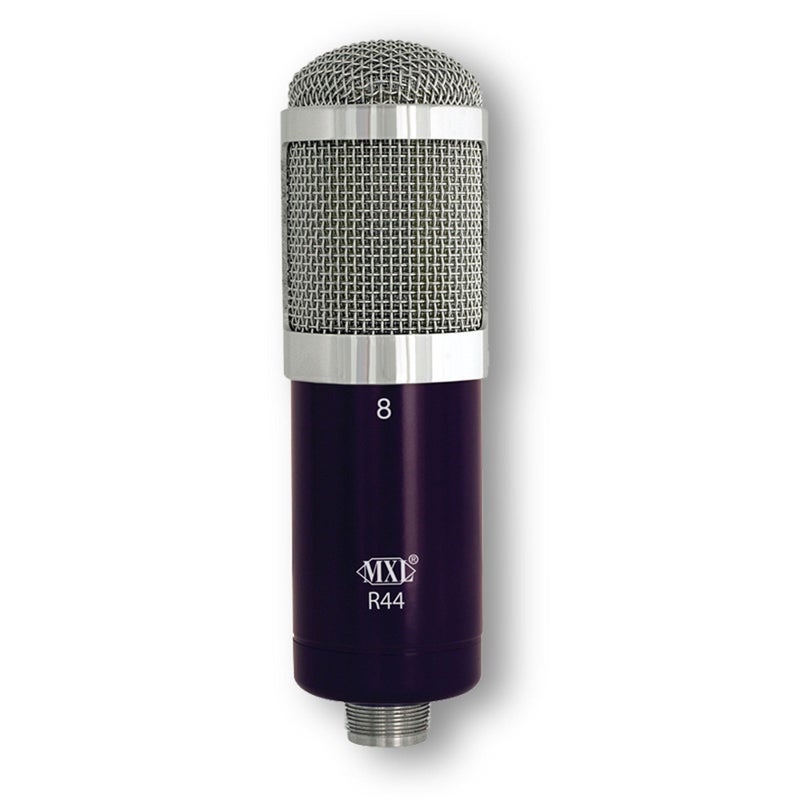 MXL R144 Multi-Purpose Ribbon Microphone with Shockmount, Purple (MXL R144) - Image 1
