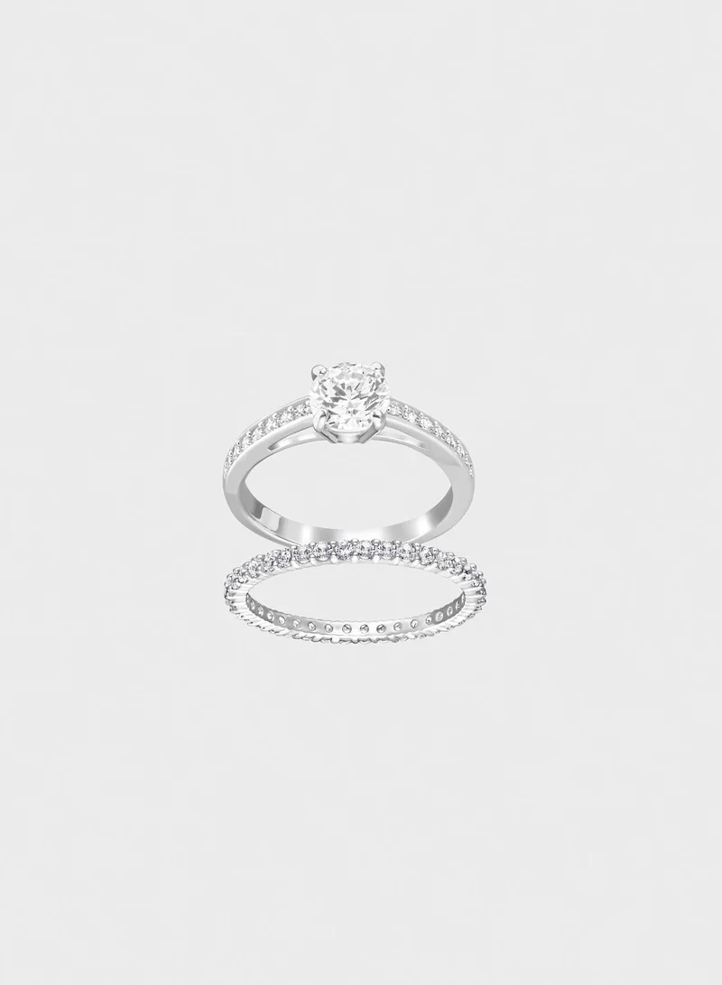 SWAROVSKI I Do Motif Ring