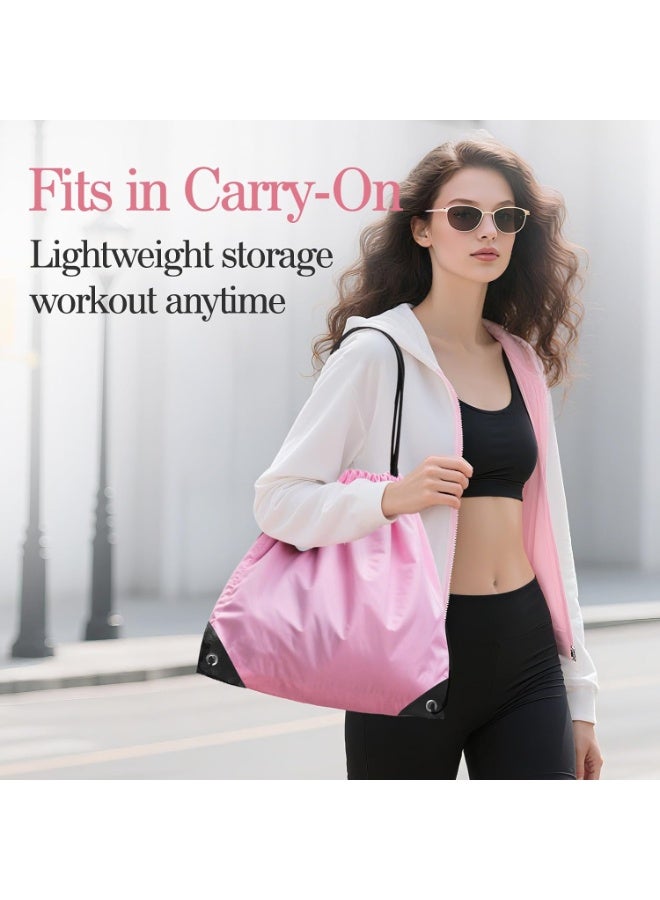 والالا مجموعة أساسيات بيلاتيس، مجموعة بيلاتيس للمبتدئين من 9 قطع مع دليل إرشادي، تتضمن حلقة وكرات بيلاتيس، أربطة للبطن، شريط مقاومة على شكل رقم 8، أربطة يوغا للتمدد. - Image 4