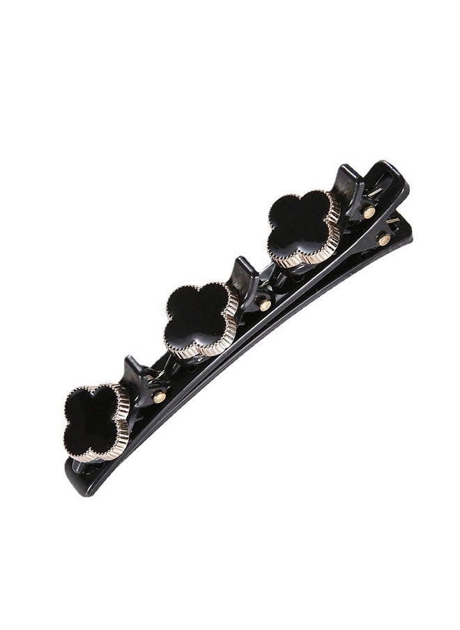 Generic - 1 Pieces Braided Hair Clips for Women Crystal Hair Bands Satin Fabric Hair Clips for Thick Hair - Image 1