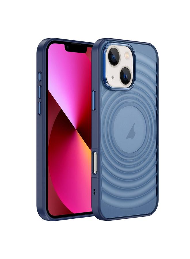 اس-توب جراب لهاتف iPhone 13 مصنوع من جلد الأكريليك المموج - Image 1
