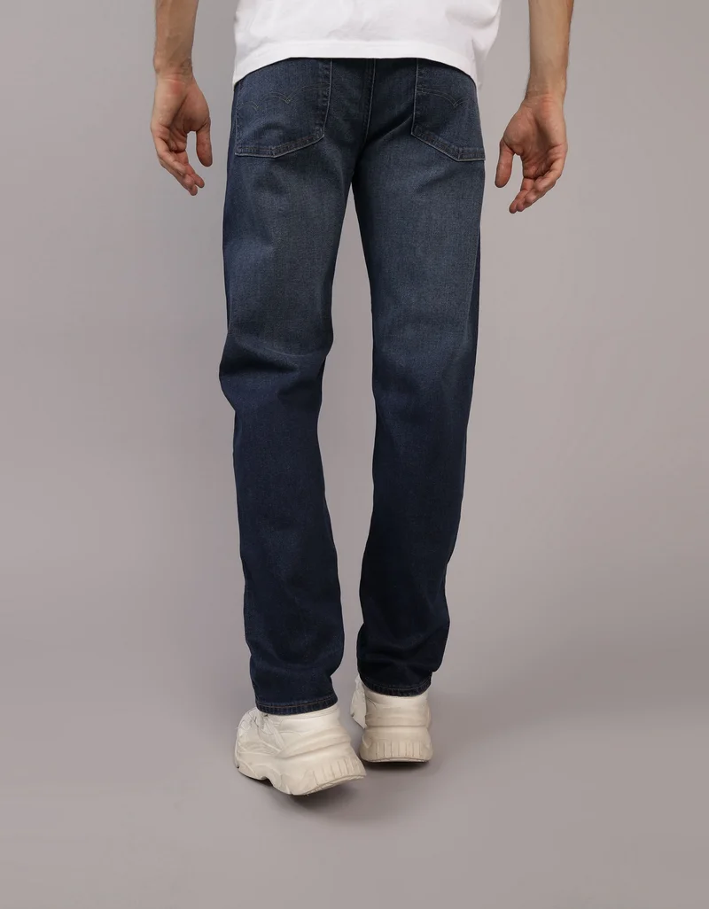 American Eagle Dark Clean Original Rinse Wash Straight Fit Jeans