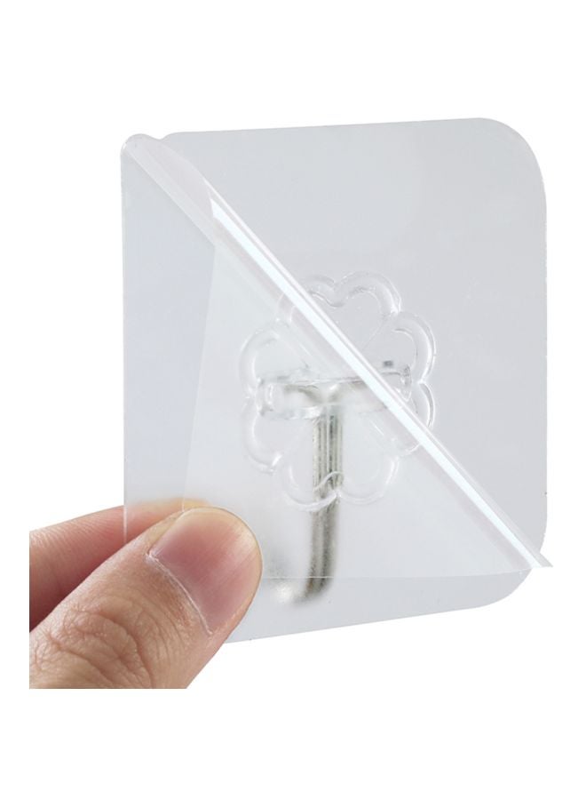 سلة تخزين من البلاستيك قابلة لل أبيض 27x16.5x46سم - Image 2