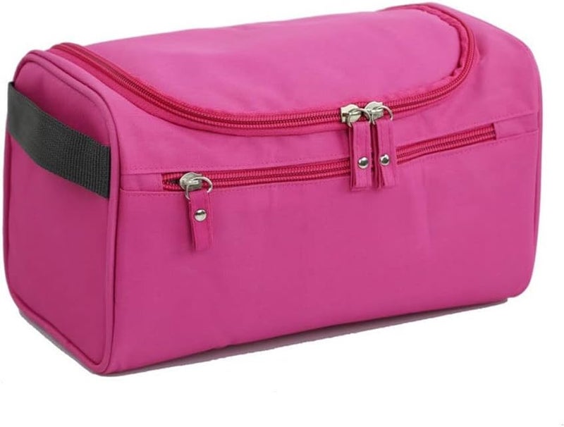 Waterproof Travel Toiletry Bag Pink Cosmetic Makeup Organizer Storage Wash Pouch - Image 1