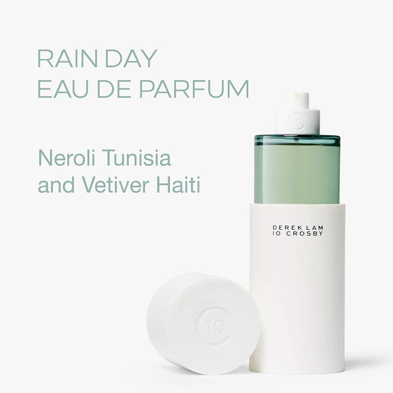 Derek Lam ديريك لام 10 كروسبي - يوم المطر - 1.7 أونصة من ماء العطر - رذاذ عطر منعش وخفيف للنساء - بخاخ عطر بنغمات البرتقال المر والفيتيفر الأخضر - Image 3