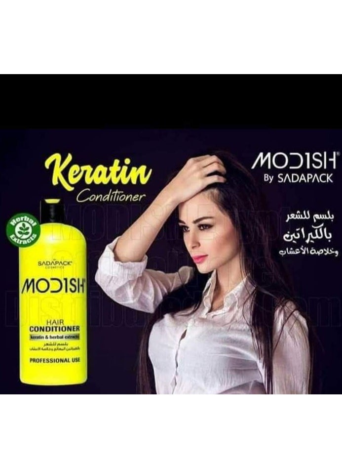 MODISH Modish hair conditioner keratin and herbal extracts - 500 ml  - Image 2