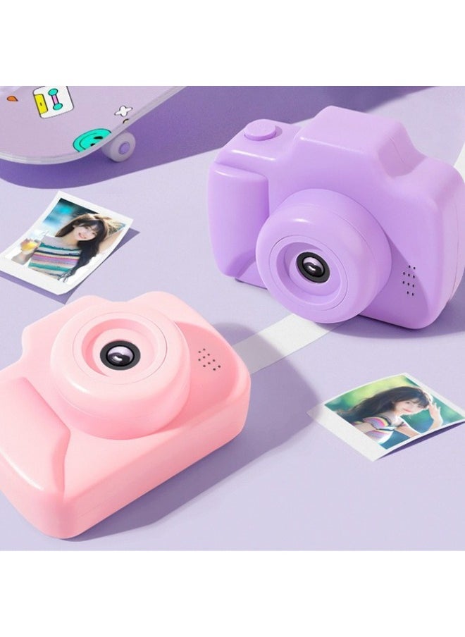 Toys Ccd Children's Digital Small Camera Toy Birthday Gift Mini Camera SLR Can Take Photos-Color:Purple-high List Camera  - Image 3