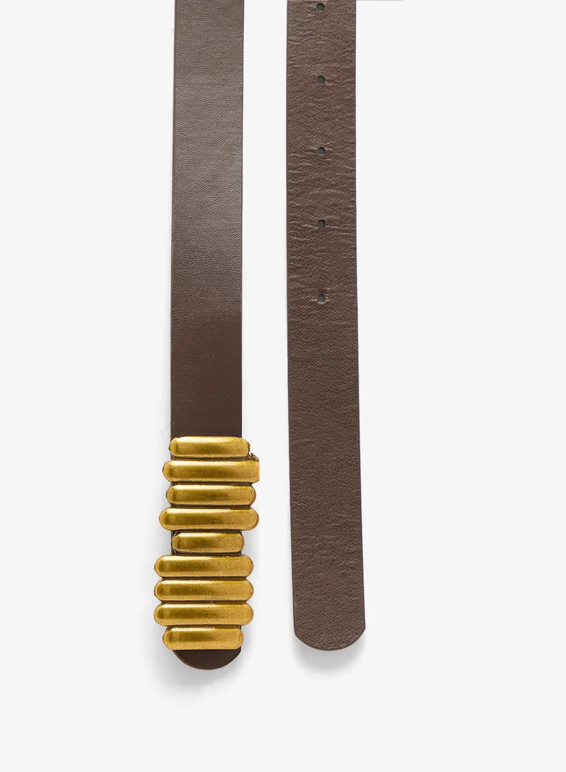 ELLA Gold Accent Classic Waist Belt