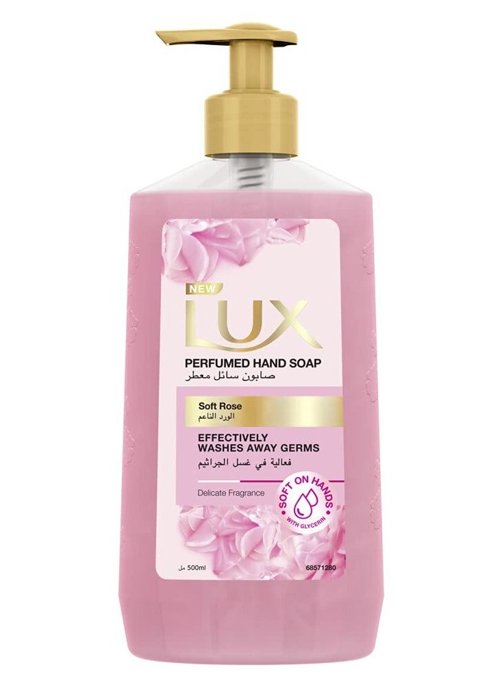 Lux Soft Rose Perfumed Hand Wash 