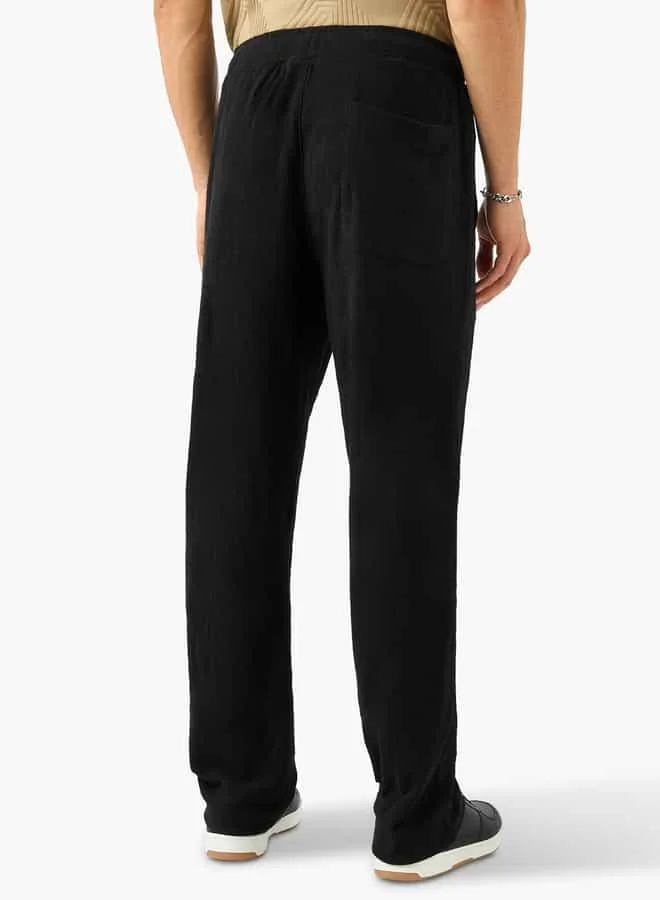 Iconic Textured Elastic Bottom For Male