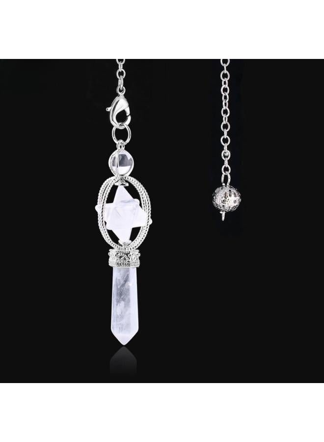 Csja A Generation Of Merkaba Six-pointed Star Pendant Spirit Pendant Rotatable Merkaba Jewelry F770