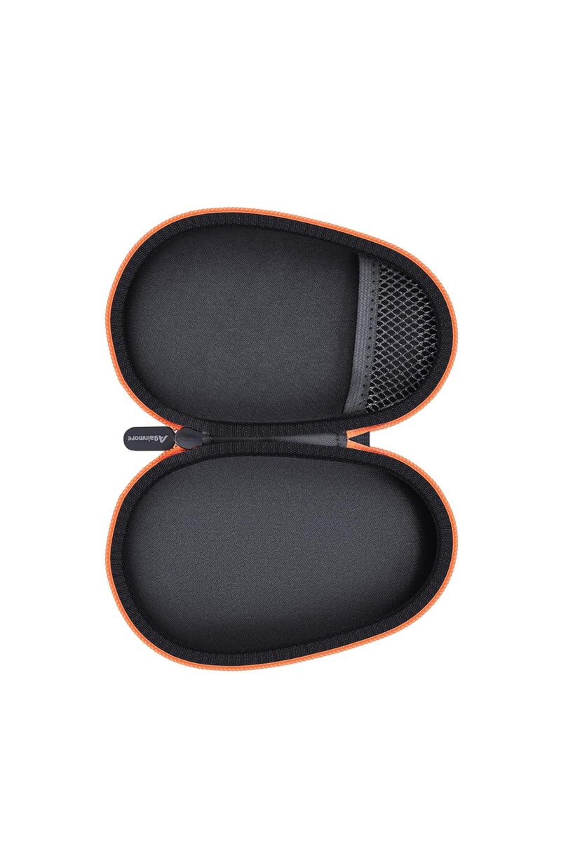 حقيبة سفر سوداء لسماعات JBL Clip 5/ Clip 4 بتقنية البلوتوث، حقيبة تخزين محمولة لحماية السماعات الصغيرة
