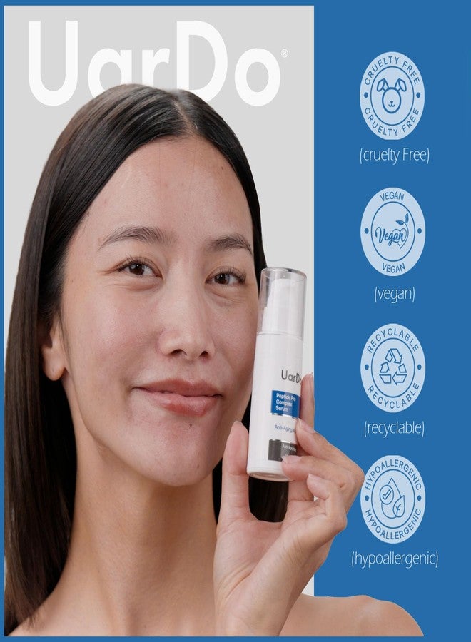 Uardo Peptide Pro Complex Serum 1 Fl Oz/ 30 ml - usn104 | For All Skin Types | Keeps Skin Moisturized | Reduces Wrinkles | For Women and Men - Image 4