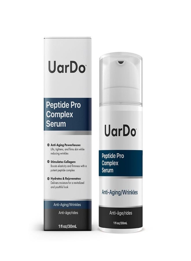 Uardo Peptide Pro Complex Serum 1 Fl Oz/ 30 ml - usn104 | For All Skin Types | Keeps Skin Moisturized | Reduces Wrinkles | For Women and Men - Image 3
