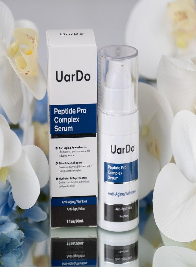 Uardo Peptide Pro Complex Serum 1 Fl Oz/ 30 ml - usn104 | For All Skin Types | Keeps Skin Moisturized | Reduces Wrinkles | For Women and Men - Image 2