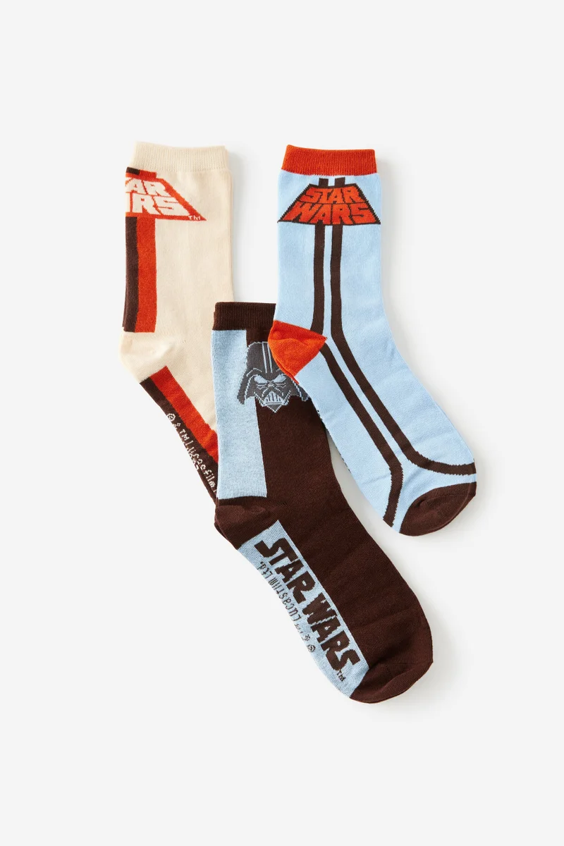 تايبو Star Wars 3 Pack Of Socks