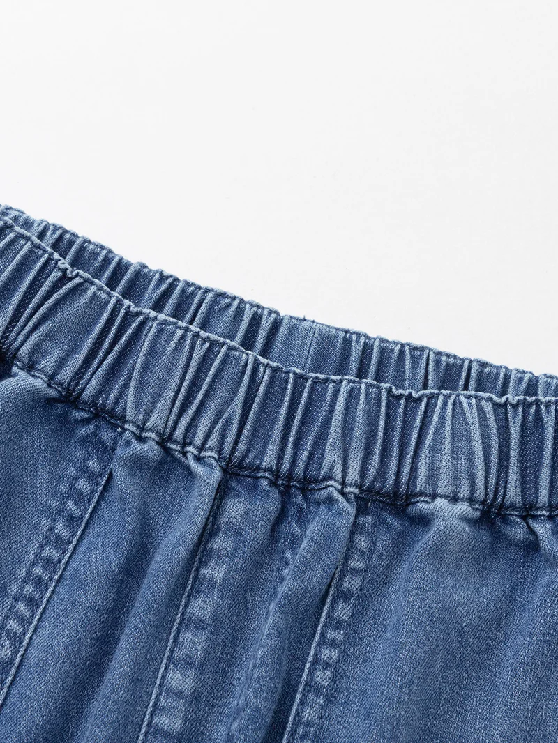 Balabala Kids boy Denim middle pants