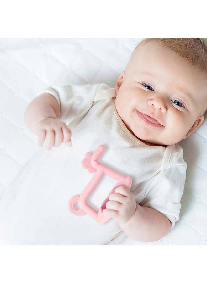 R HORSE 3Pcs Baby Wrist Teether Toys Anti-Dropping Silicone Teething Toy Soothing Bracelet Teether For Soothie, Infants Toddlers Hand Pacifier Baby Shower Birthday Gifts For Boys Girls - Image 3