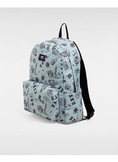 VANS حقيبة ظهر أولد سكول لون جليدي أخضر للرجال والنساء  - Image 2