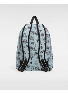 VANS حقيبة ظهر أولد سكول لون جليدي أخضر للرجال والنساء  - Image 3