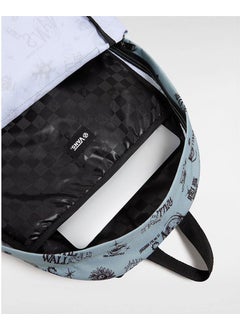VANS حقيبة ظهر أولد سكول لون جليدي أخضر للرجال والنساء  - Image 5
