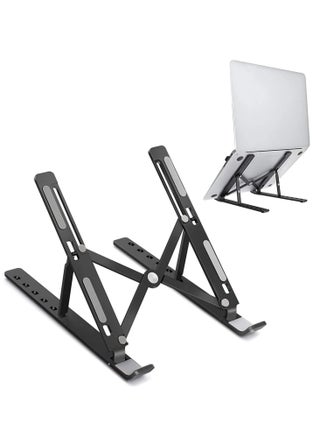 Adjustable Laptop Stand Helps Raise Laptop Screen to Eye Level to Prevent Overheating During Use with Stable Base (Black) - pzsku/Z4EF88F064401A870D27AZ/45/_/1735552457/df3b3358-29a1-4e52-a164-c48fa66179f2