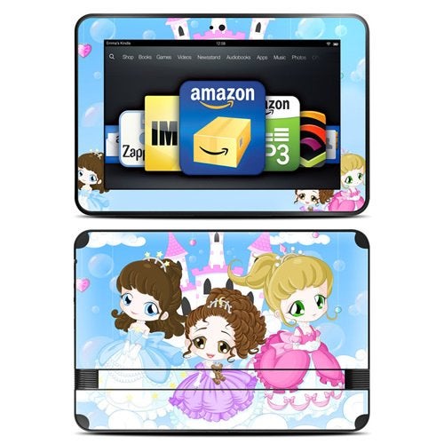 DecalGirl Kindle Fire HD 8.9" Skin Kit/Decal - Little Princesses (will not fit HDX models) - Image 1