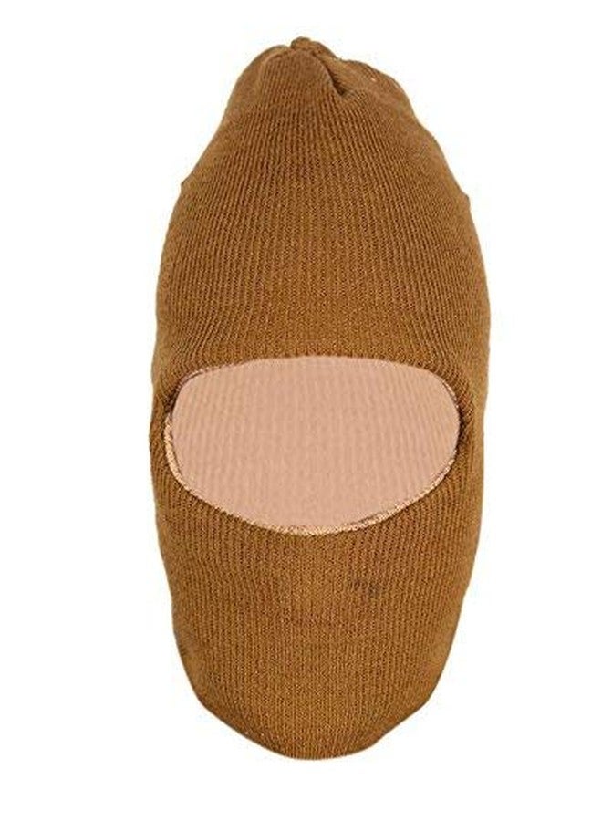 V3E قبعة بالاكلافا/قبعة قرد صوفية قابلة للعكس للجنسين من V3E (لون الخردل، مقاس حر) - Image 1