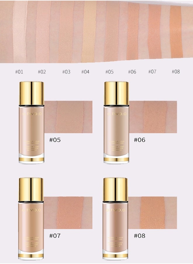O.TWO.O Gold Invisible Cove Foundation Beige#06-30ml  - Image 3