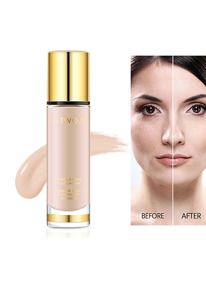 O.TWO.O Gold Invisible Cove Foundation Beige#06-30ml  - Image 1