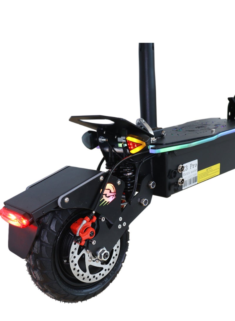 Chenxian CHENXIAN Z3 Pro Scooter – 2200W Motor, 48V 13Ah Battery, 35-45 km Range, 70 km/h Max Speed, 4 Suspension System, LED Lights & LCD Display  - Image 4