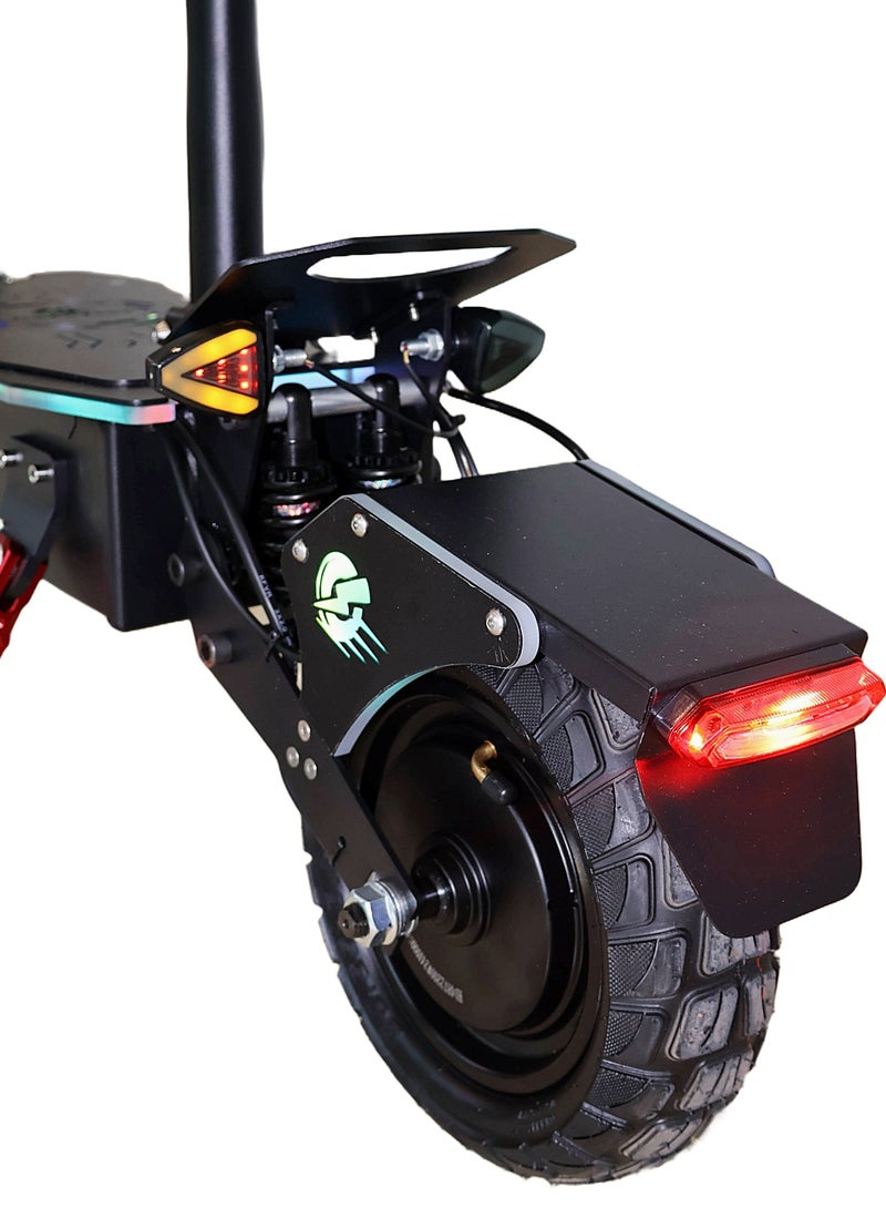 Chenxian CHENXIAN Z3 Pro Scooter – 2200W Motor, 48V 13Ah Battery, 35-45 km Range, 70 km/h Max Speed, 4 Suspension System, LED Lights & LCD Display  - Image 5