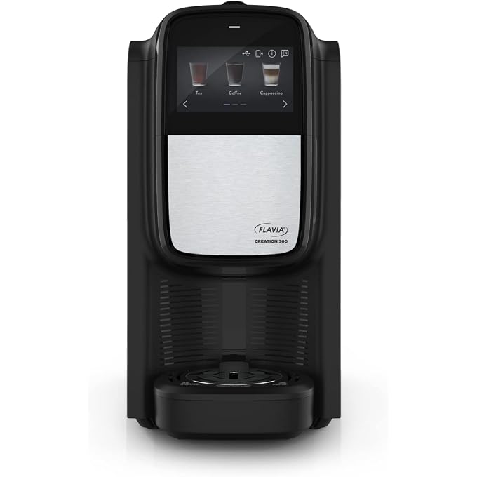 FLAVIA Creation 300 Brewer, Makes Coffee, Lattes, Tea, and other Hot or Cold Beverages with Single-Serve Freshpacks, Multiple Brew Sizes - Image 1