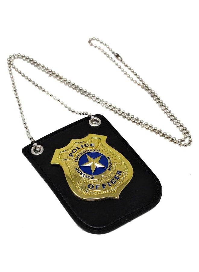 Spooktacular Creations - Spooktacular Creations Police Pretend Play Toy Set for School Classroom Dress Up Pretend Play, Detective Role Play Accessory, Easter Basket Stuffers, Birthday Party Favor Supplies - Image 1