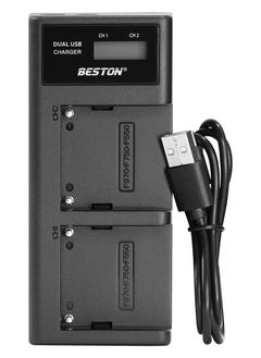 BESTON Beston 2 Slot Smart LCD Charger For Sony NP-F550 / F750 / F960  - Image 2