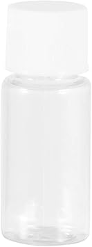 SOLUSTRE 25 قطعة زجاجات عينة سعة 10 مل زجاجات لوشن بلاستيكية شفافة قابلة لإعادة التعبئة حاويات جل استحمام للاستخدام اليومي والسفر - Image 4