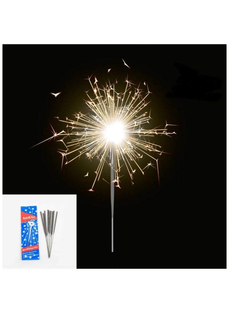 سورال شموع نجوم الليل 10أعواد، مناسبة للإحتفالات و أعياد الميلاد - Image 2