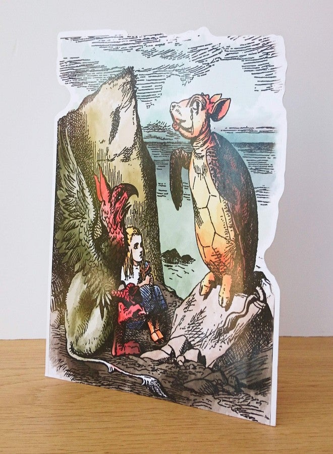 ASVP Shop Alice in Wonderland Card Stand Up Props Party Supplies Table Decor Decoration - Image 4