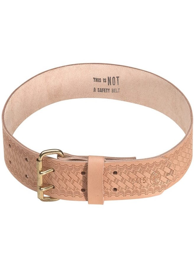 Klein Tools 5415 Heavy-Duty Embossed Tool Belt, Medium, 36 to 44-Inch - Image 1