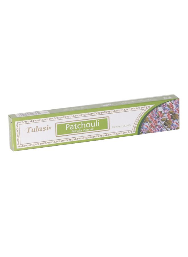 Tulasi PATCHOULI MASALA  AGARBATTI INCENSE 15GM