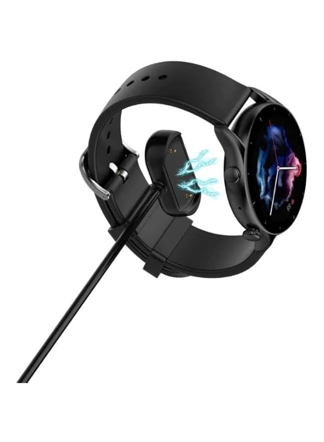 Replacement Charging Cable USB Charger 60cm Compatible with Amazfit GTR 2 / 2e / 3/3 pro, Amazfit GTS 2 / 2e / 2 mini / 3, Amazfit Bip/Bip u pro, Amazfit Zepp E, Amazfit t-rex pro, Amazfit t-rex 2 - Image 2