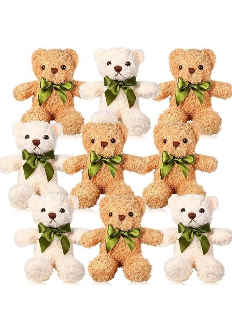 Vitacelli 10 Inch Set of 3 Teddy Bear Plush Toy, Plush Animal Doll, Animal Plush Toy, Children's Cartoon Animal Toy Companion Doll, Bear Doll Multicolour  - Image 5