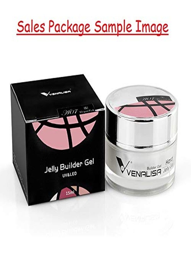 Venalisa Fast Dry LED & UV Extend Sculpture Nail Gel Hard Jelly Builder Gel nail gel Soak off UV Poly Nail Extension Gel (A03-Tender Malt, 30ml (M)) - Image 3